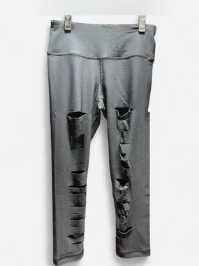 Black Ripped Leggings